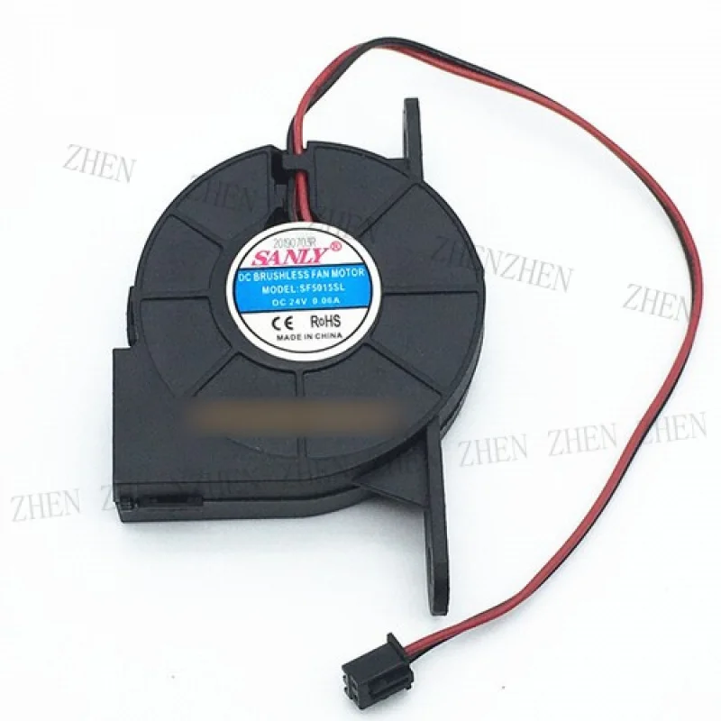 

Y 1 шт. новый для SANLY SF5015SL 12 В 0,06 А 2-контактный вентилятор охлаждения # QW.