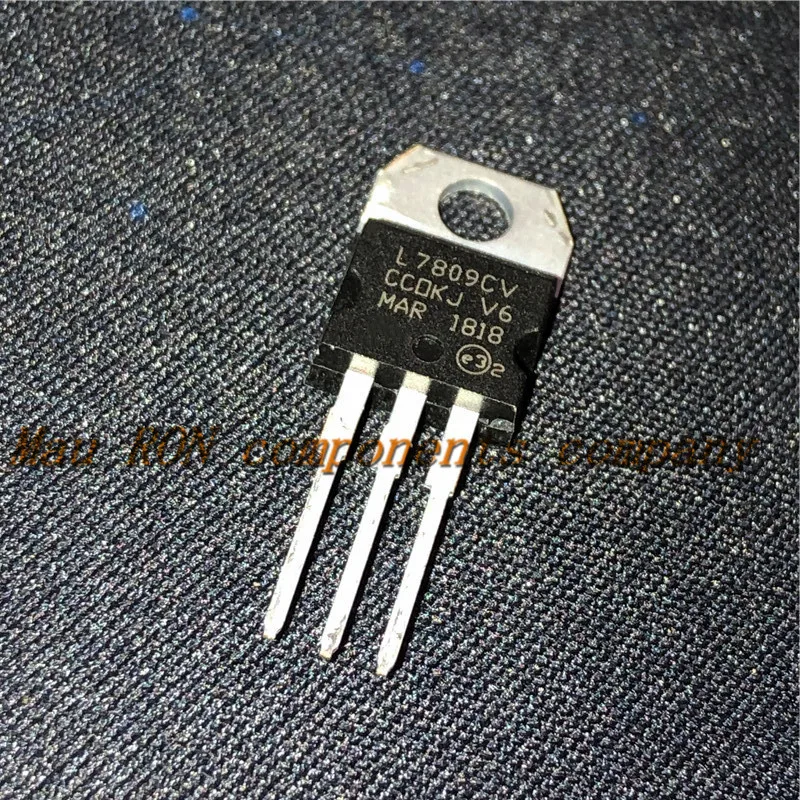 10PCS/LOT L7809CV TO220 L7809 TO-220 7809 LM7809 MC7809 stabilivolt voltage-regulator tube New original  In Stock