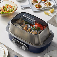 Morphy Richards MR1168 Electric Steamer 10S Instant Steam Fast Steam Seafood Vegetable Pasta Meat 12H Reservation For Kitchen