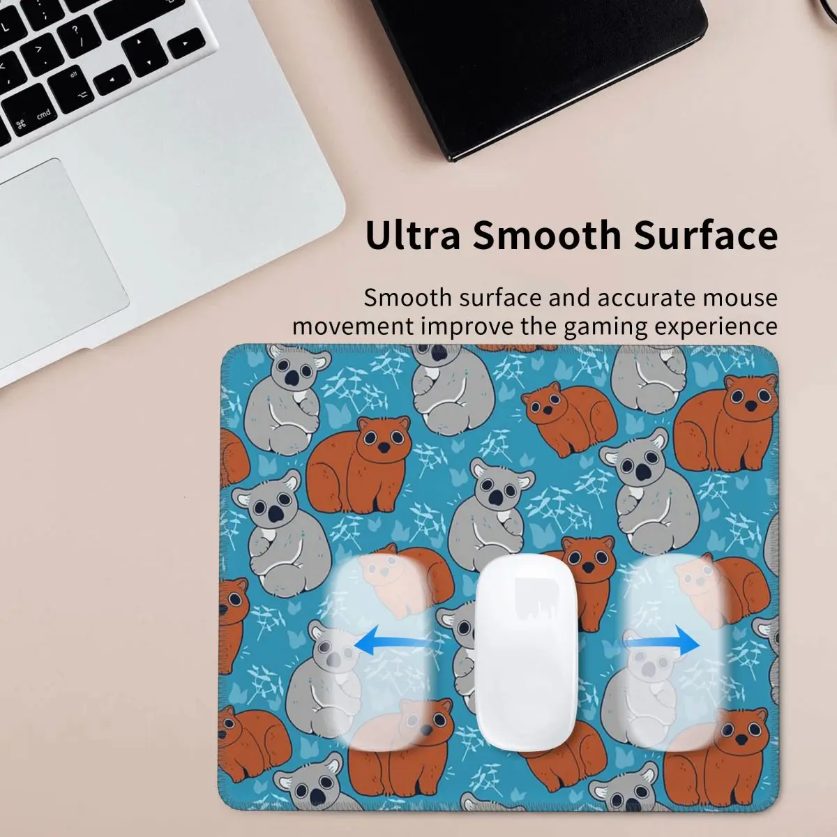 

Коврик для мыши Wombat And Koala с эвкалиптом, коврик для мыши, компьютерная клавиатура, коврик для мыши, игровой ПК, ноутбук, настольный коврик, офисные аксессуары, настольные коврики