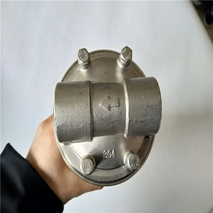 Stainless Steel Filter Housing for 10''Filter  3/4in NPT Water Filter Housing for Whole House Water Purification