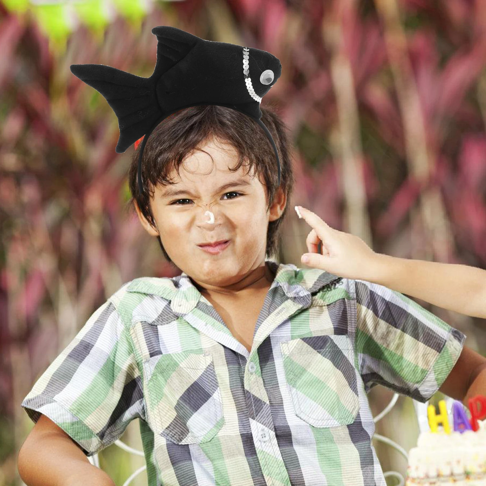 

Goldfish Headband For Kids Fish Shaped Hair Accessory Lightweight Comfortable Fit Festival Costume Ocean