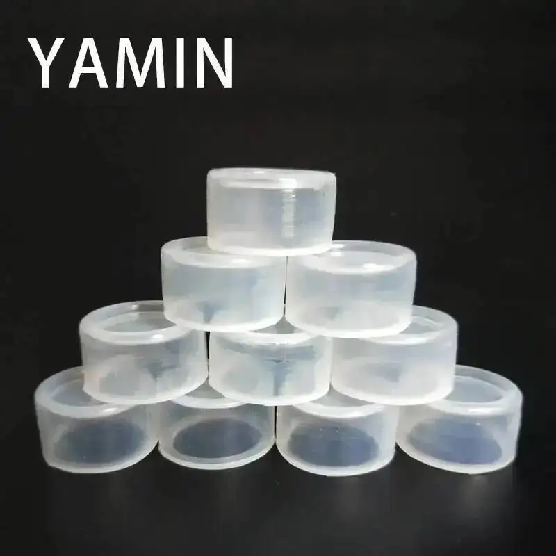 100pcs Push Button Switch Cap PBC Applies To 22mm Mount LAY7 LA38 LAY37 Switch Accessories Waterproof Dust-proof