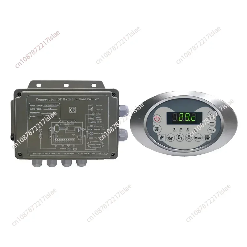 KL-818 Massage Bathtub Controller Control Board for Computer Hydrotherapy Control System Used with CE for Bathtubs