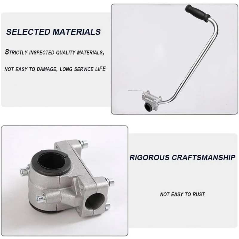 

J1UL1N Weed Eater Handle Trimmer Handle Extension Saver Lawn Trimmer Handle Grip Universal Weedeater Handle For Yard Trimming