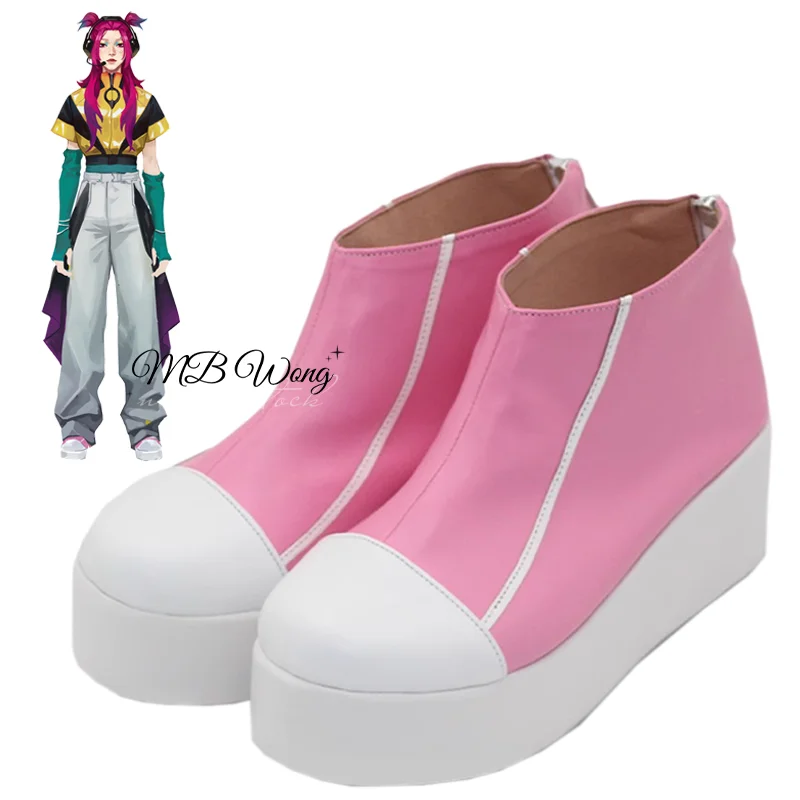 LOL HEARTSTEEL Alune Cosplay Shoes Boots Game Role Play Halloween Carnival Party Outfit Christmas Prop Women Men Custom Made