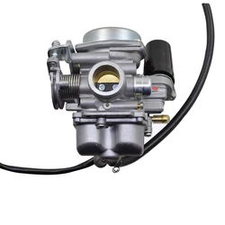 Motorcycle Carburetor for Honda SCV 100 LEAD SCV 100 2002-2010 Scooter Moped With Concentrated Valve