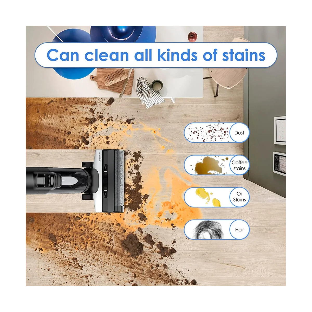 بكرات فرشاة بديلة A14G ومرشحات HEPA للمكنسة الكهربائية الذكية Floor ONE S5/Floor One S5 Pro 2/ S5 Extreme