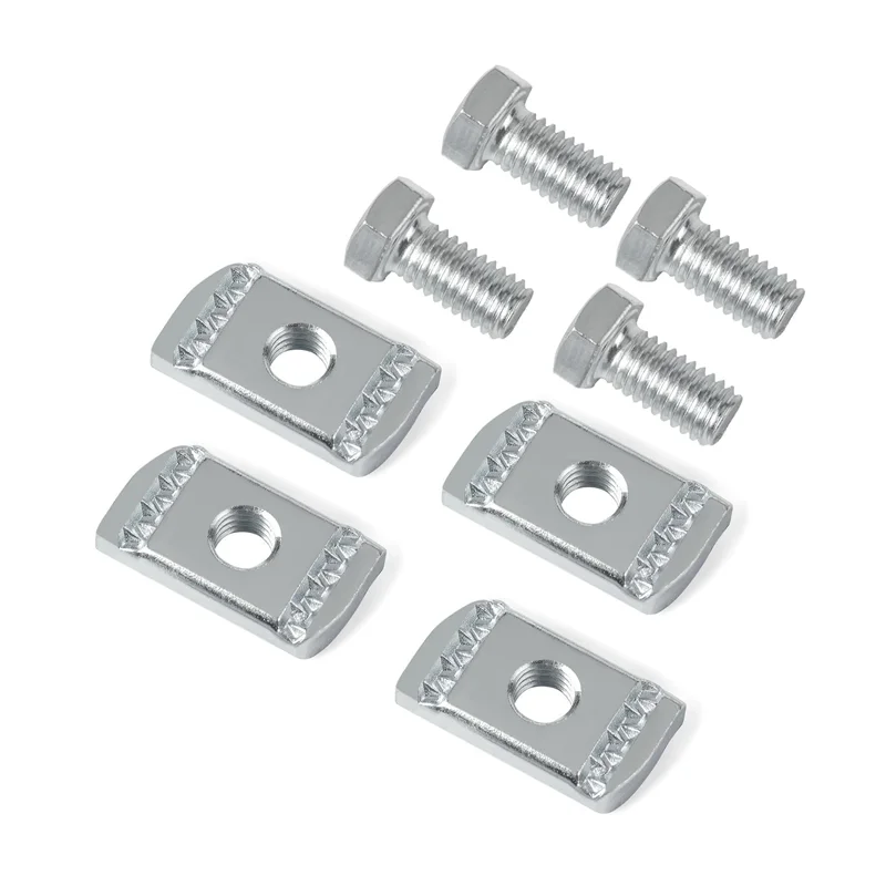 4 Set Truck Bed Rail Bolts Nuts Cargo D-Rings Tie Down Mount Kit Fits for Nissan Frontier Titan W/Utili Track Bed Rail System