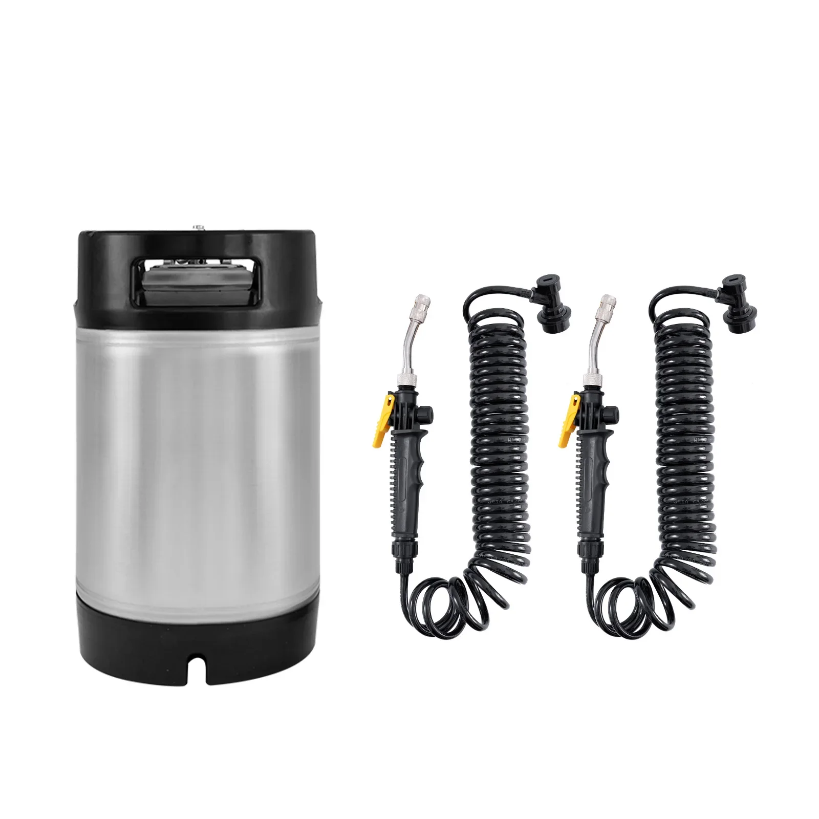 # Hot 9.5L Portable Stainless Steel Tpu Ppf Car Tinting Tools Pressure Window Tint Keg Sprayer Water Tank For Mobile Car Wash