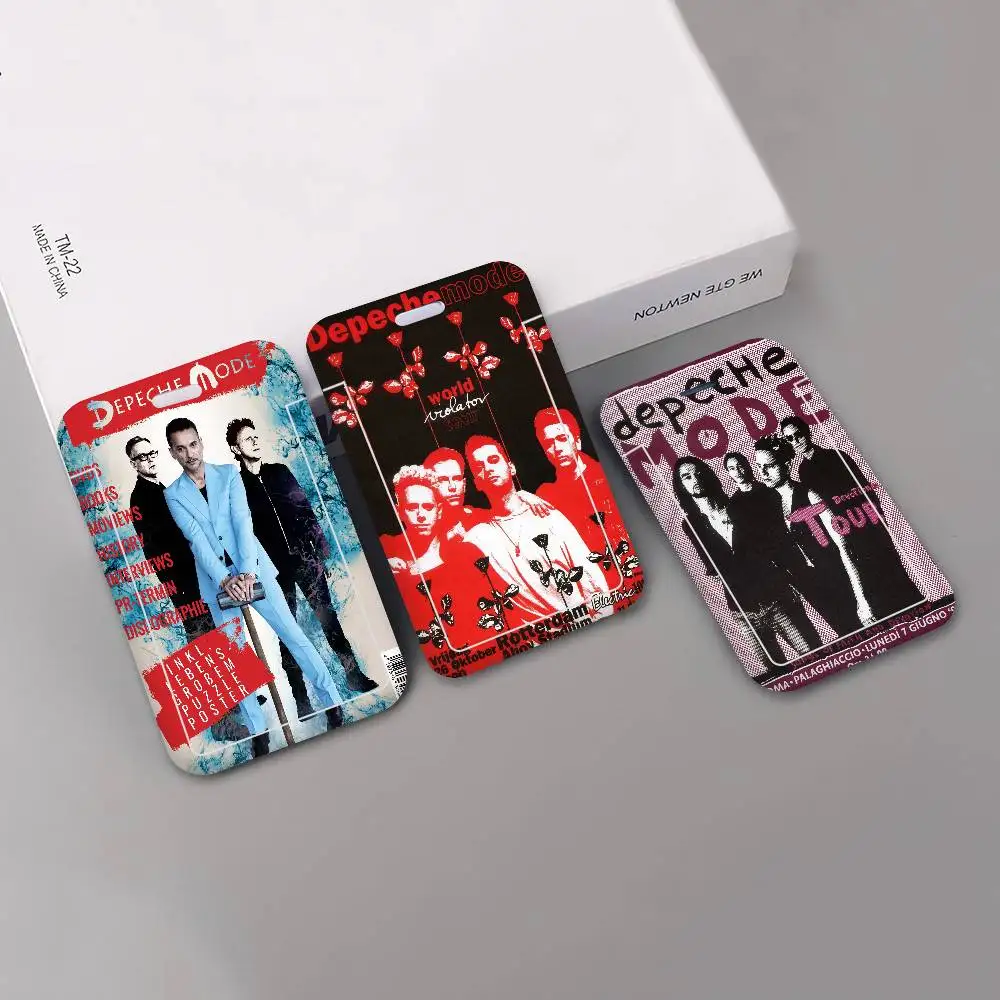 D-Depeche-M-Mode Singer Lanyard For Keys Chain Credit Card Cover Pass Charm Straps ID Badge Holder Key Accessories Gifts