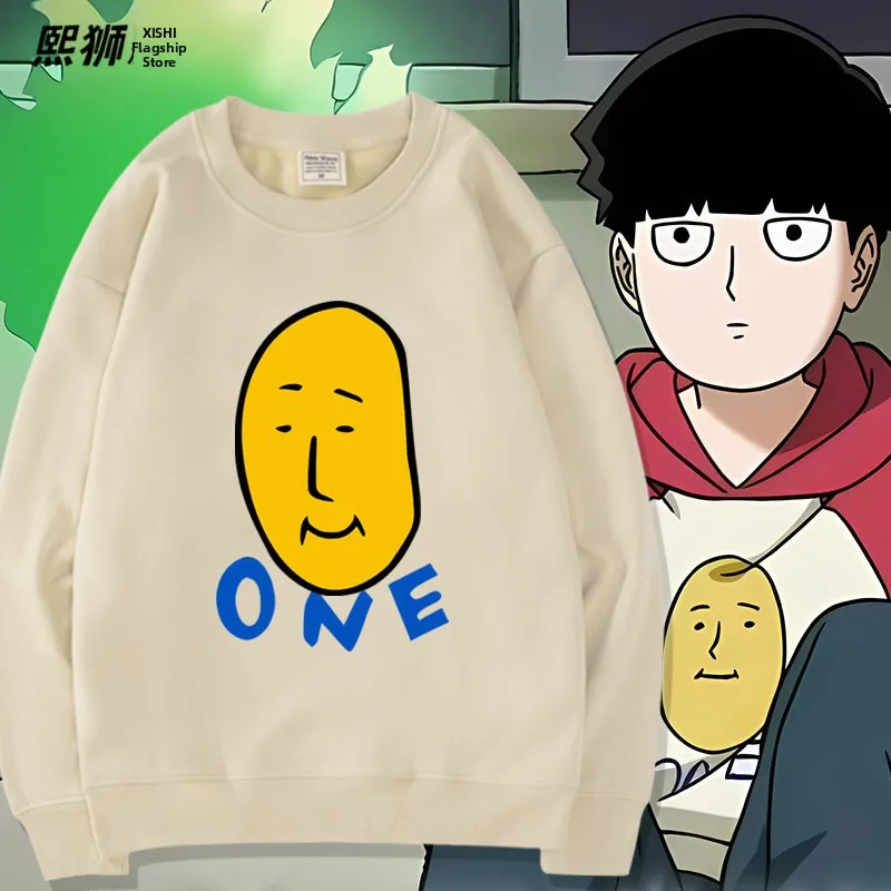 Anime Themed round Neck Sweatshirt Unisex Comfortable Cotton Polyester Blend Casual Style Student Wear Daily Comfortable Fit