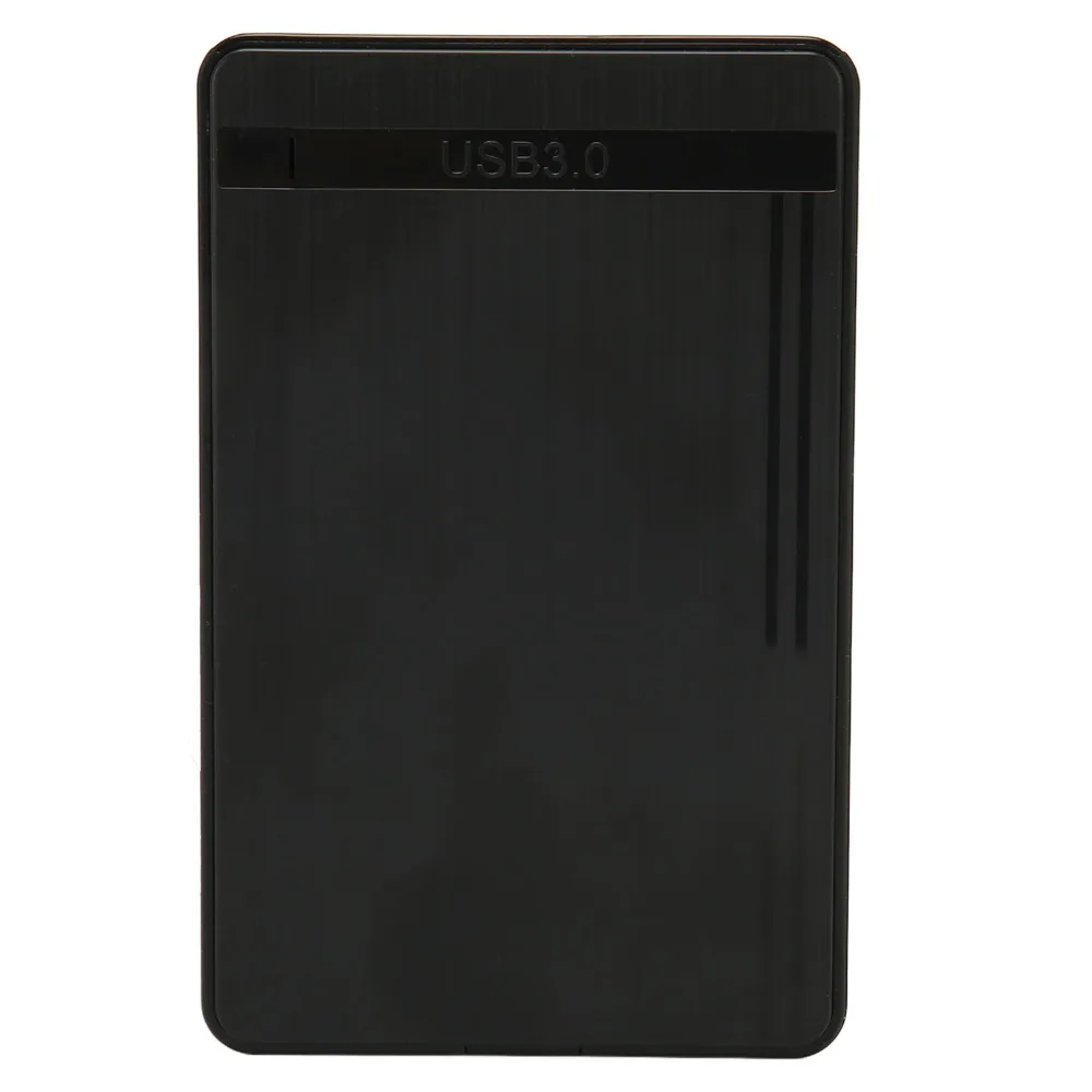 Durable 2.5 Inch Hard Drive Enclosure 1000GB with Cable External Hard Drive Case Plug and Play SSD HDD Enclosure Laptop Desktop