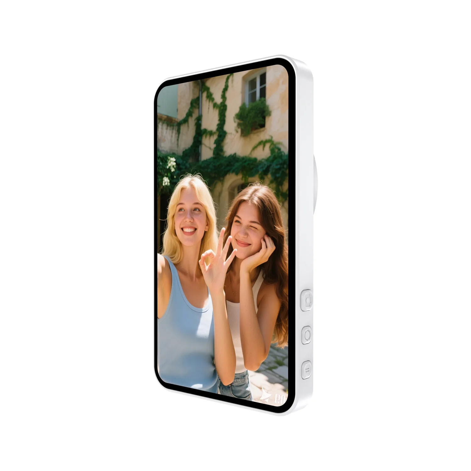 for all mobile phones Compatible Magnetic Screen Mirroring Device for Live Streaming Rear Camera Assistant Portable Photo Gadget