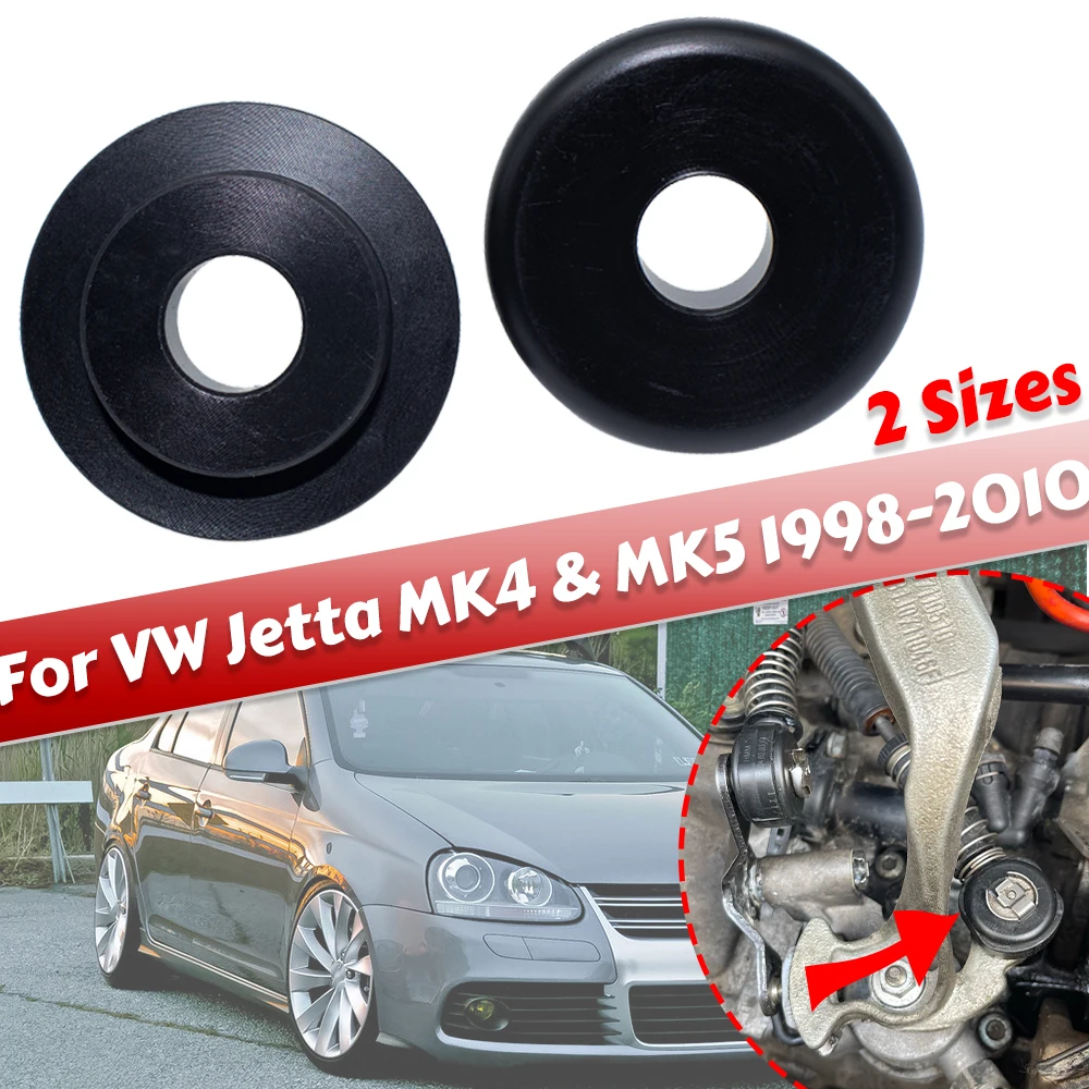 

8/10mm Upgrade Pivot Bushing For VW Jetta MK4 Manual Gear Selector Shift Cable end Linkage Strengthen Lock Washer Retaining Clip