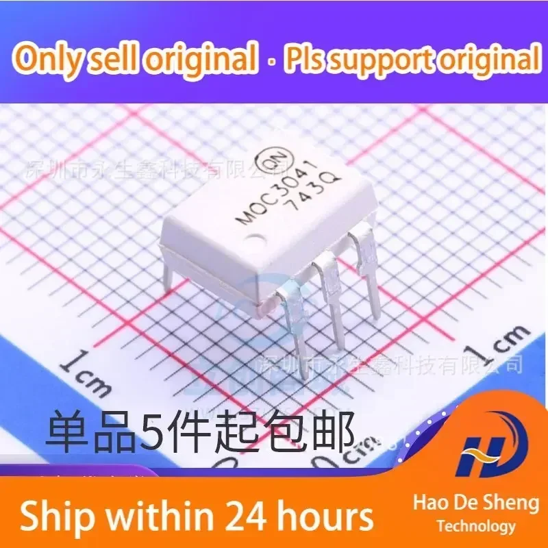 

10 шт./лот MOC3041 MOC3041M DIP6 новый оригинальный в наличии
