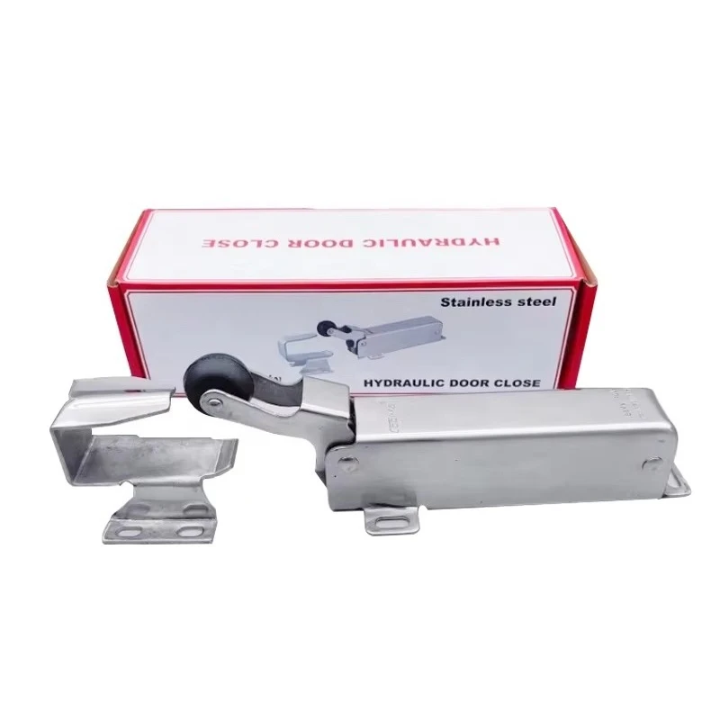 CM-1230-HSL Stainless Steel Flat Door Heavy Duty Hydraulic Door Closer for Refrigerated Chamber Doors