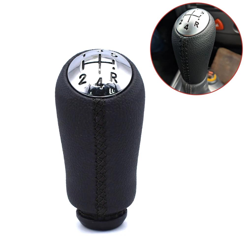 

5 Speed Car Gear Shift Knob Stick Head Gearbox Stick Lever Change Handle Head For RENAULT Laguna Megane 2 Clio 3 Scenic 2