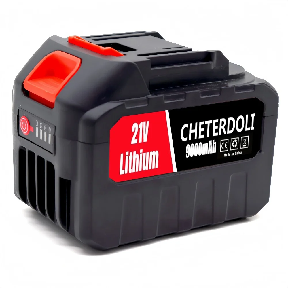 Aleiavy 21V Akku 9,0Ah für Makita 18V Elektrowerkzeuge Ersatzzubehör BL1860 BL1850 / Li-Ionen-Akkupack