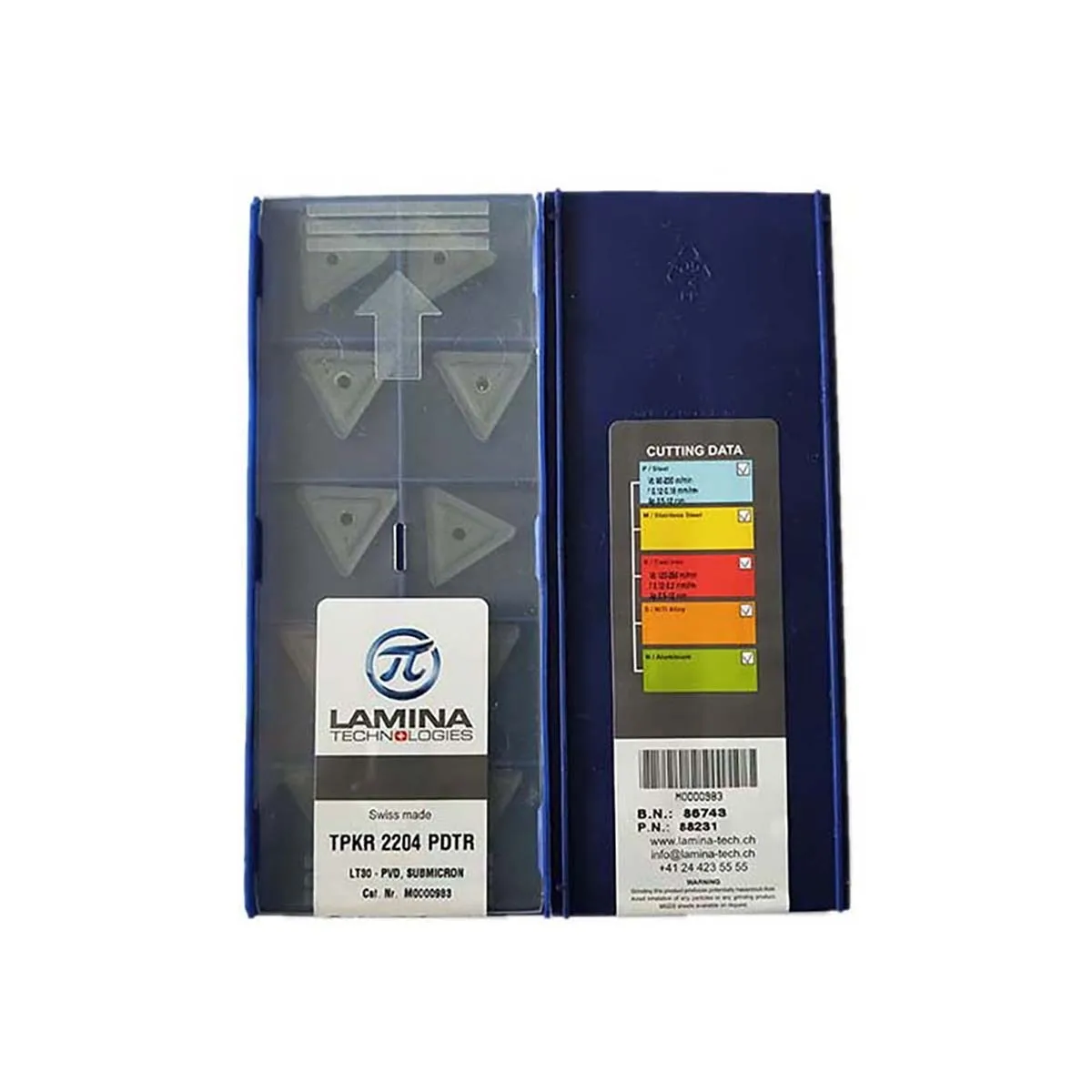 

LAMINA Оригинальный TPKR TPKR16 TPKR1603PDTR LT30 TPKR2204 PDTR LT30Инструмент Вставки Твердосплавные фрезы Токарно-фрезерный станок