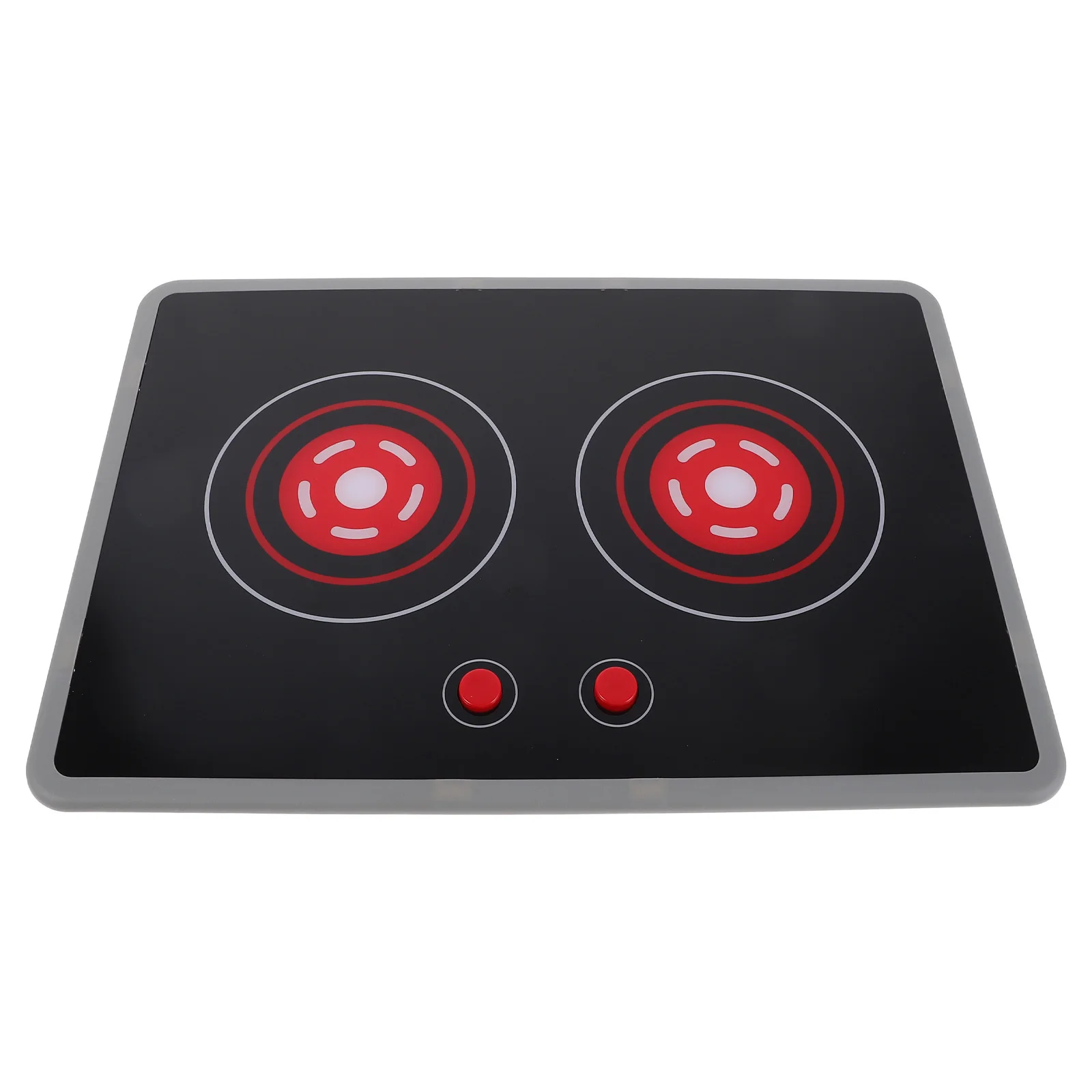 Simulated Induction Cooker Realistic Light Sound Pretend Play Burner For Toddlers Kids Indoor Role Playing Games Kitchen