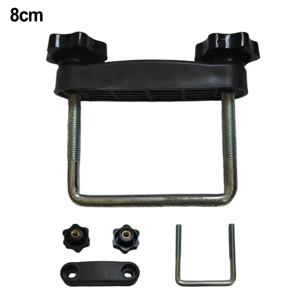 Car Roof Rack Clamps Roof Box U-Bracket Clamp With Locking Nut Removable Rod 6/8CM Roof Luggage Rack Fixing Clips