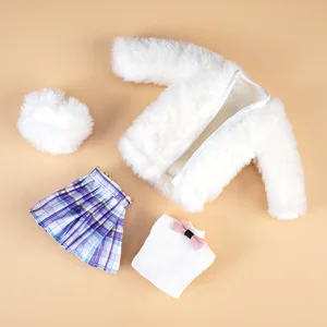 Linda Barbie Ken Doll Kleidung und Accessoires, Blyth -Kleid für Mädchen, 1/6 BJD, Geburtstagsspielzeug und Weihnachtsgeschenk 12 Hauptverkäufe Barbie Kinderkleidung - №6