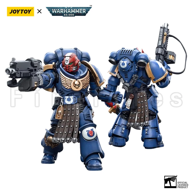 

1/18 JOYTOY Фигурка 40K Intercessor Veteran Sergeant Brother Aeontas Коллекция аниме Модель игрушки