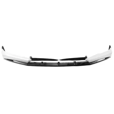 AKASAKA For Honda Accord 2021-2022 Front Bumper Spoiler Lip+Fog Light Eyebrow Cover Trim Air Vent Intake Frame Splitter Canards