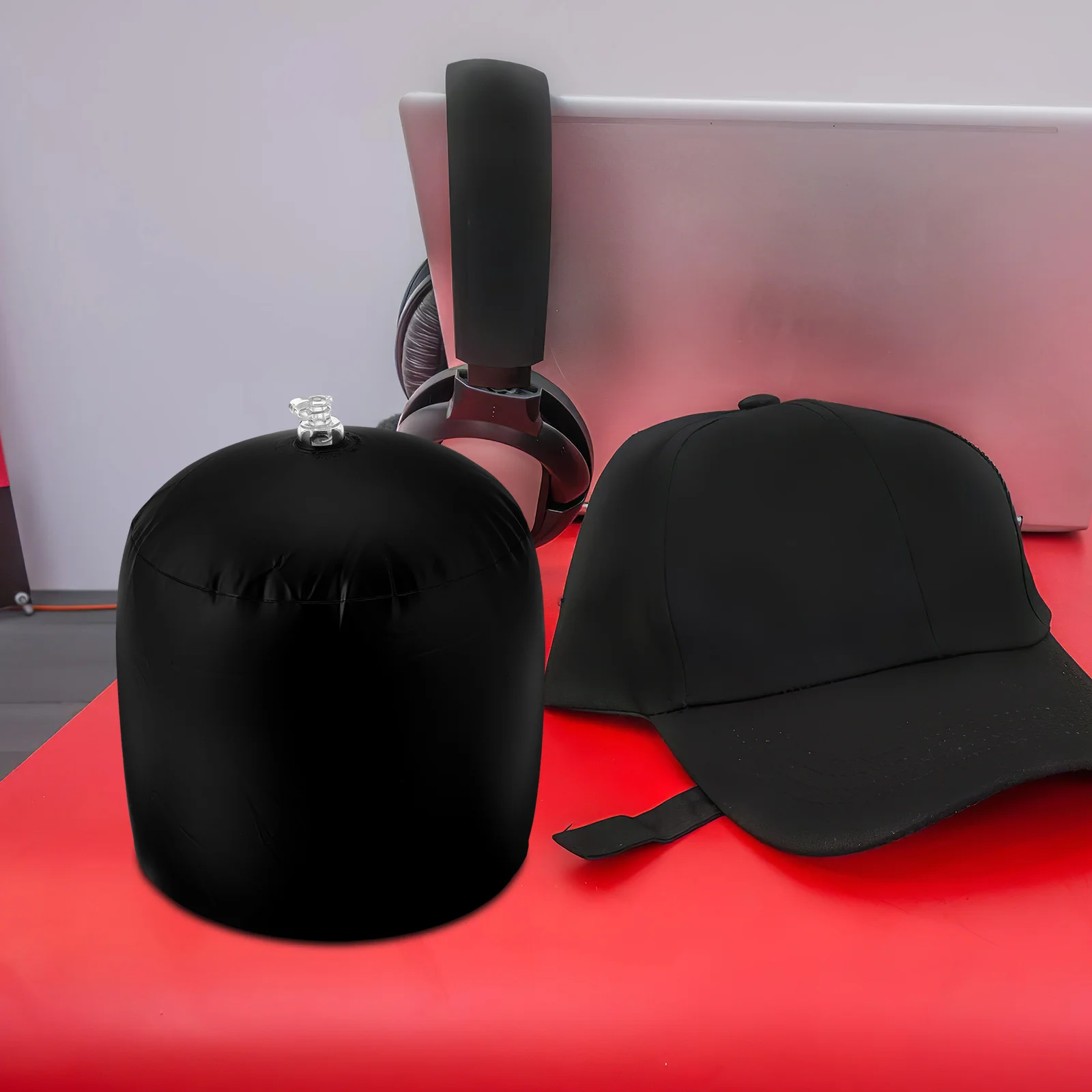 

Inflatable Hat Holder Display Stands Cap Inner Support Plastic Pvc Rack Baseball Form Shaper