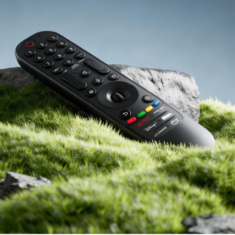 LA-Replace AKB76043108 Voice Remote Control for TV with Built-in Microphone User-y Interface