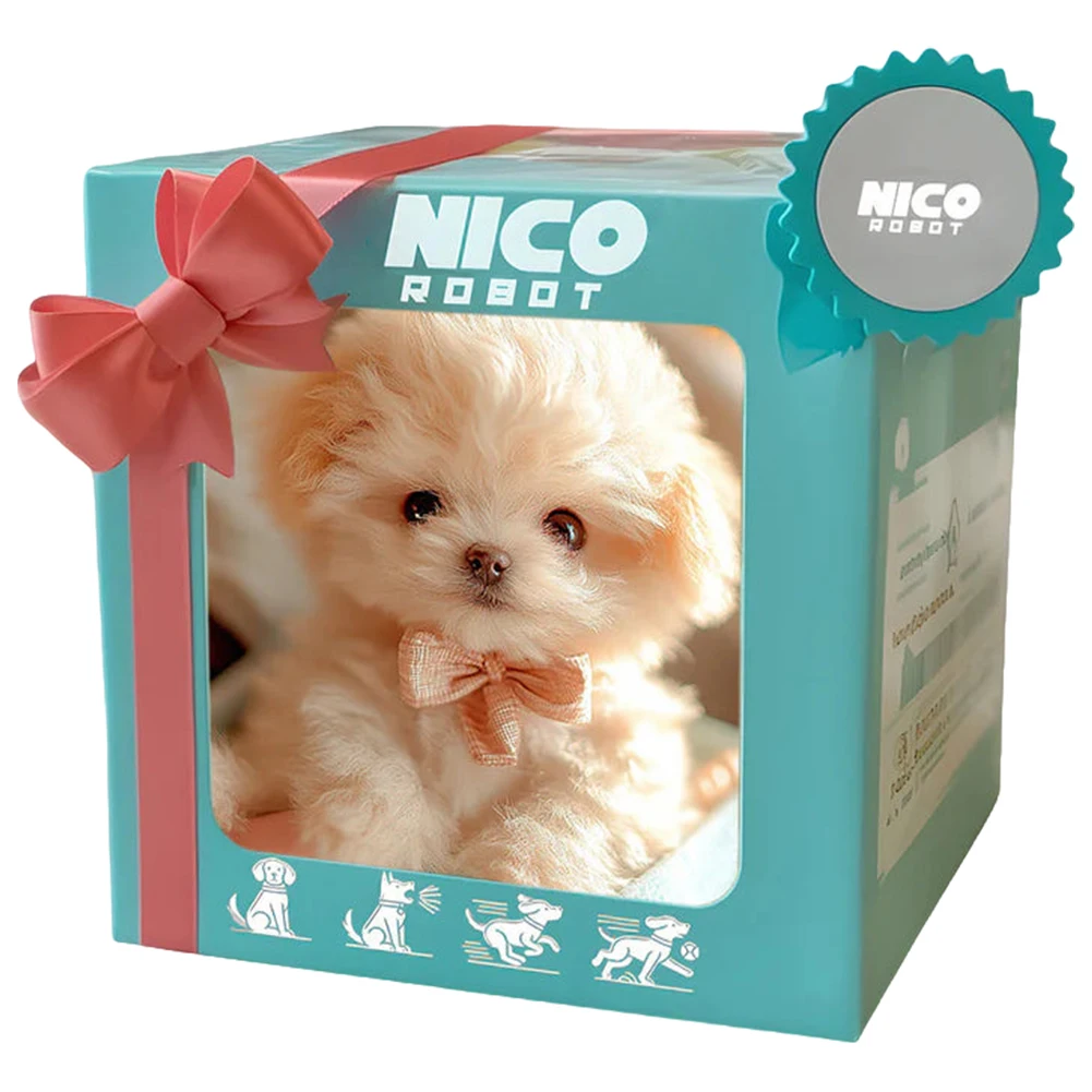 Elektroniczny pies robot Realistyczna zabawka dla psa Wykazuje zachowanie prawdziwego szczeniaka Interaktywna pluszowa zabawka dla szczeniaka Śliczny pies chodzący dla dzieci w wieku 3 4 5 6 lat