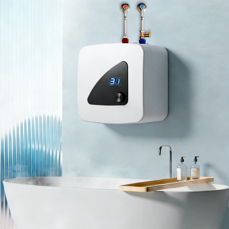 

Products Small Smart Kitchen Water Heater Electric 10L 15L 30L Square Storage Electric Water Heater
