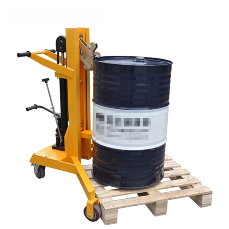 

DTF450 Hand Hydraulic Rotating Oil Drum Lifter With Triangle Legs