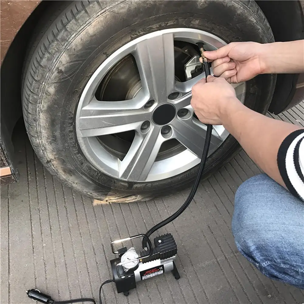 Durable  Air Compressor Long Standby Time Car Electrical Air Pump High-Pressure Single Cylinder Car Air Pump for Car