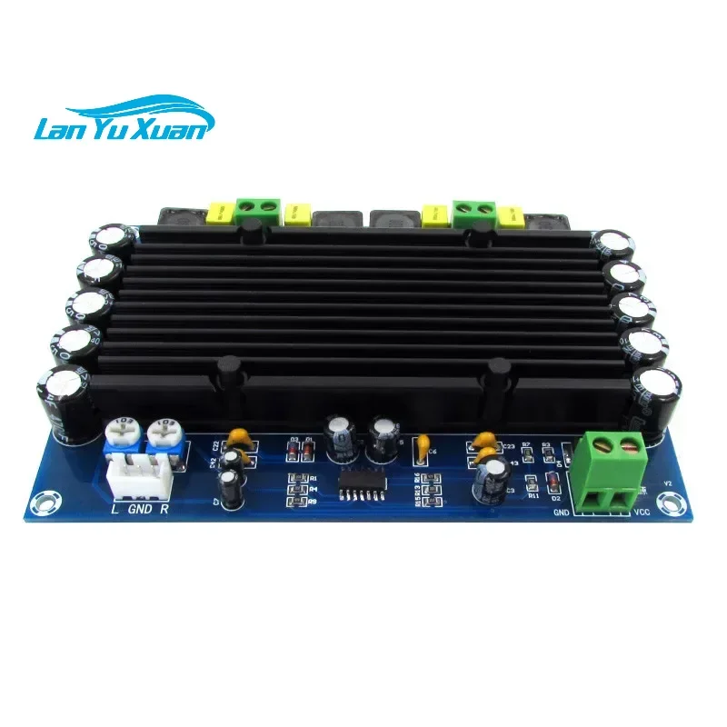 Amplifier Board XH-M546 TPA3116D2 Dual-channel 150W x 2 Built-in Sound High Power Digital Amplifier Board