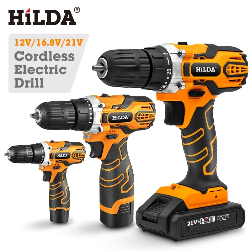 Run Smoothly Strong Power Mini Impact Screwdriver Cordless Drill Combo Set