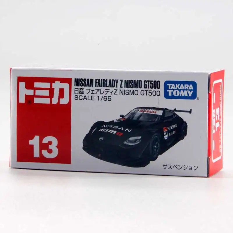 

Takara Tomy Tomica No.13 Nissan Fairlady Z Nismo GT500 Vehicle Diecast Metal Model Alloy Car Collection Toys Kids Gift 188704