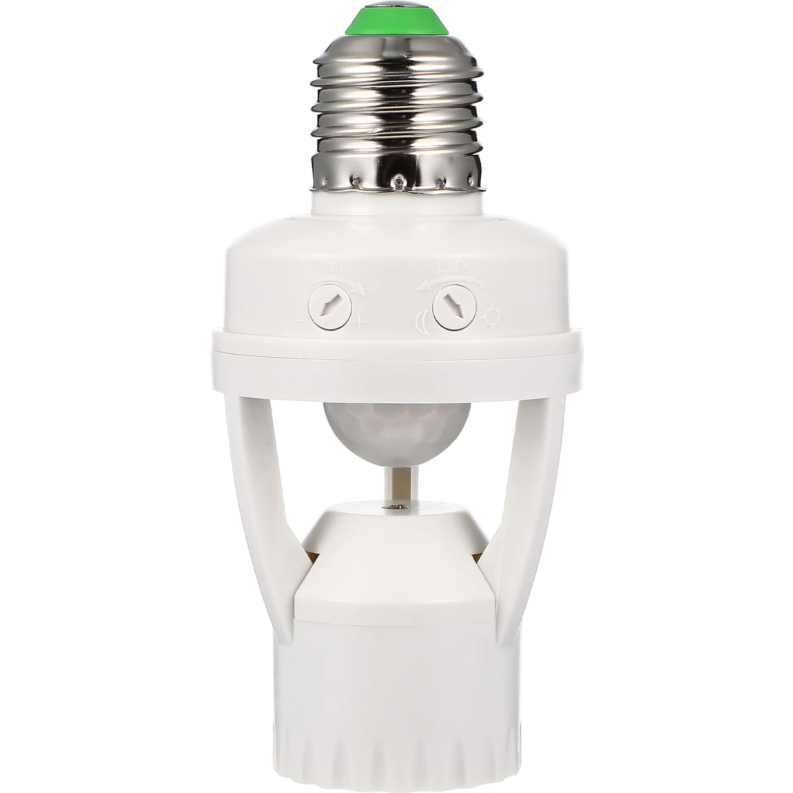 

E27 Инфракрасный датчик Держатель лампы Автоматический выключатель света Обнаружение на 360 градусов Диапазон 6 м Высокая чувствительность Простая установка