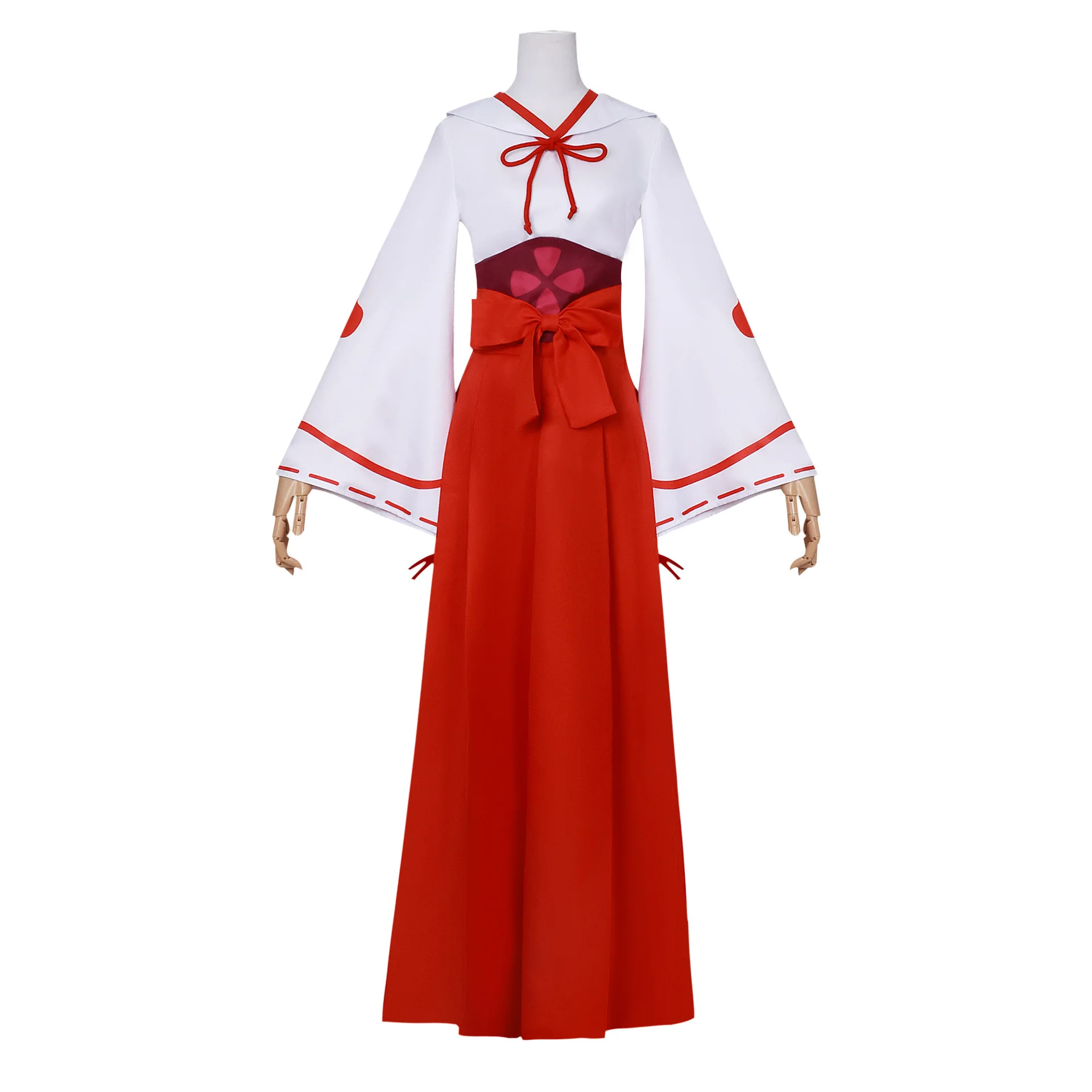 Shuna Cosplay Anime, als ich als Schleim Cosplay Kostüm Frauen Kimono rot und weiß Anzüge Weihnachts feier wieder geboren wurde