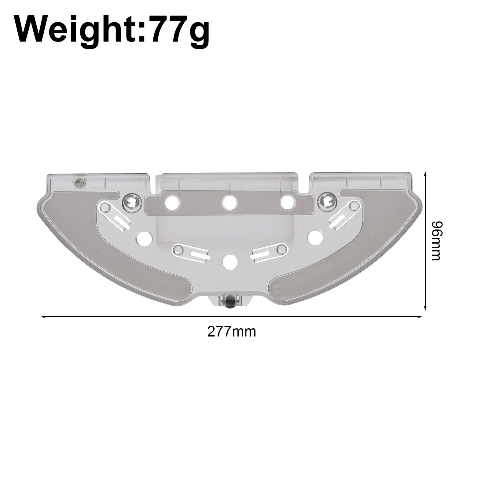 For Tapo RV20 Robot Vacuum Cleaner Mop Cloth Holder Replacement For Secure Mop Pad Storage Cleaning Appliance Accessories
