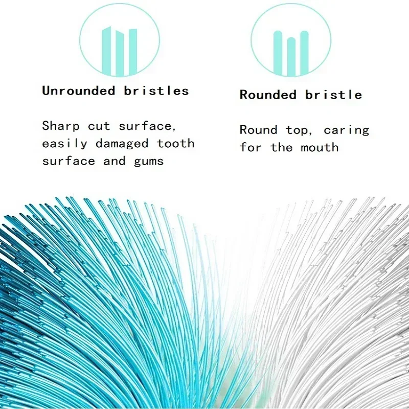 소닉 전동 칫솔 헤드 교체, 샤오미 미지아 T300, T500, T700 용, 부드러운 강모 노즐 진공 패키지, 4 개