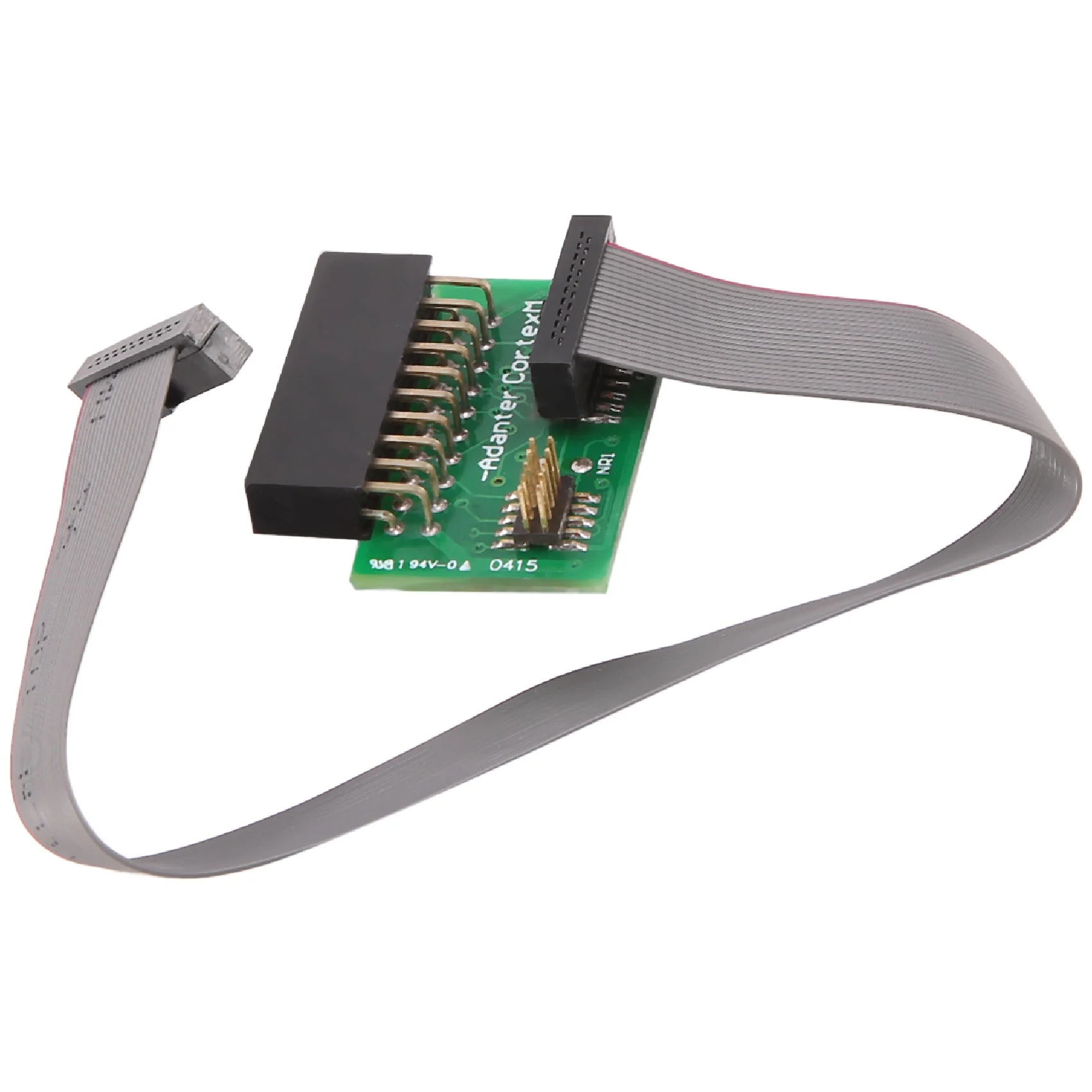Placa de interfaz redonda de cable JTAG mejorada ADEGBO (2X10 2,54 mm) a SWD (2X10 1,27)
