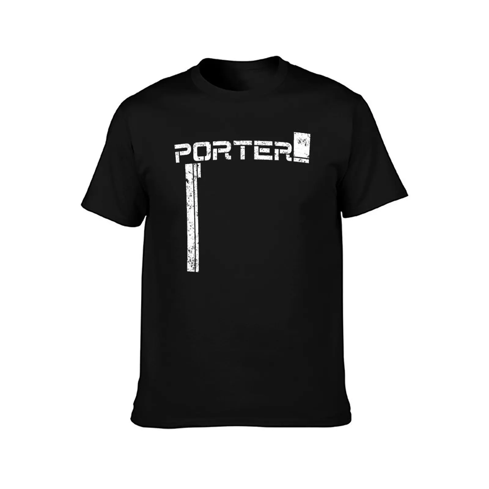 Death Stranding Porter Logo T-Shirt Summer Casual Cotton Tee Oversized Streetwear Tops Vintage Graphic Print 100% Cotton