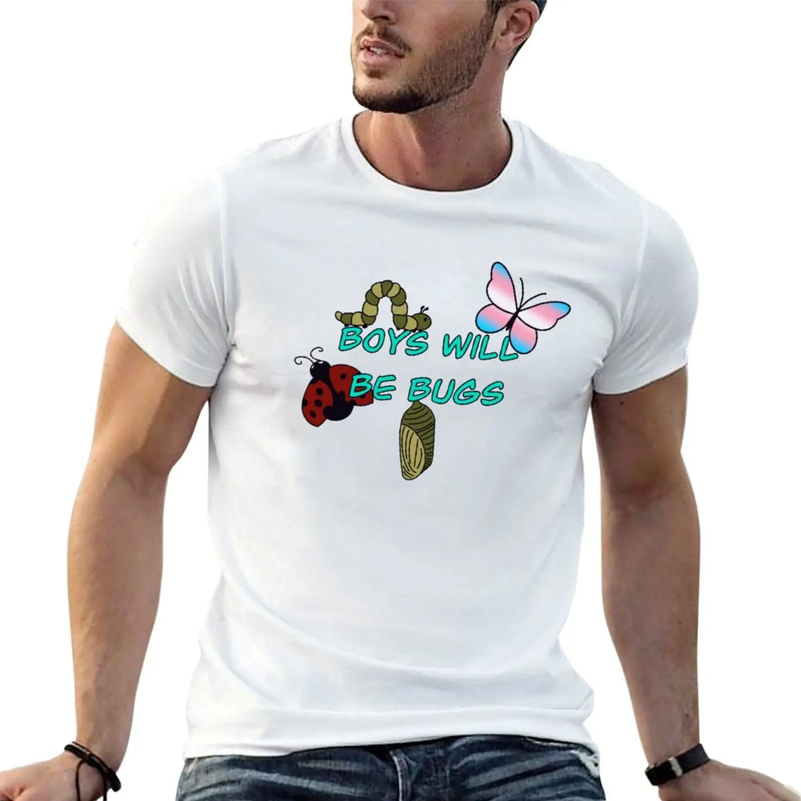 Cavetown- boys will be bugs T-Shirt topping funny shirt cotton mens graphic t-shirts big and tall