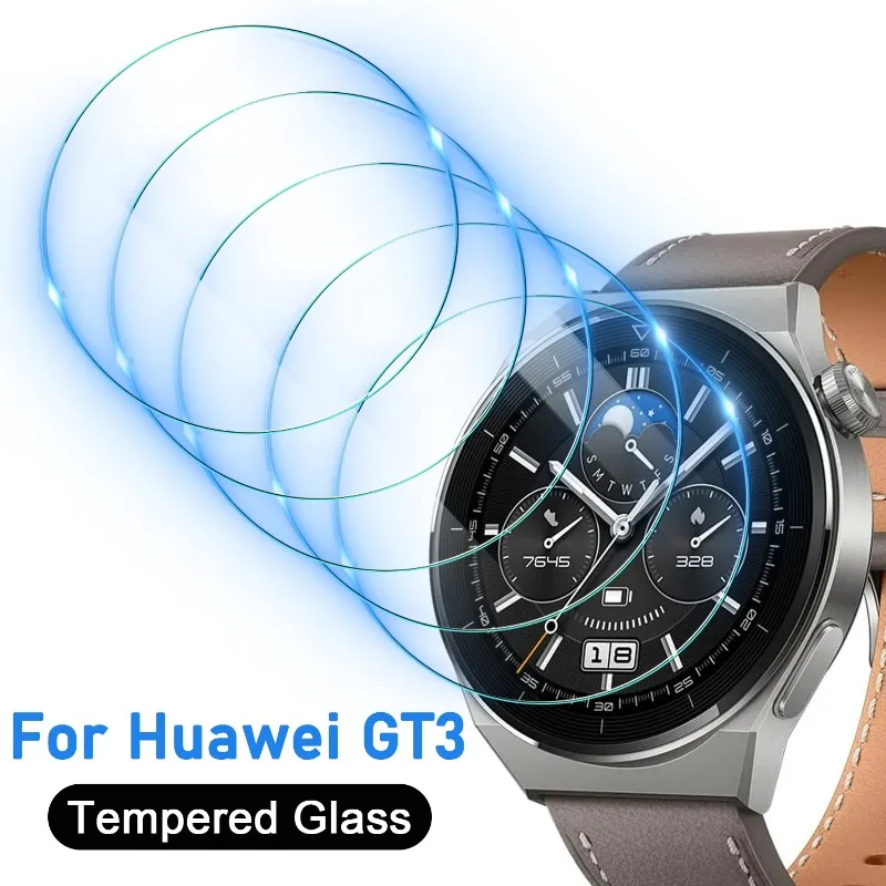 Tempered Glass for Huawei Watch GT 3 2 Pro Screen Protectors Anti-scratch Protective Film for Huawei Watch GT3 Pro Glass Cover