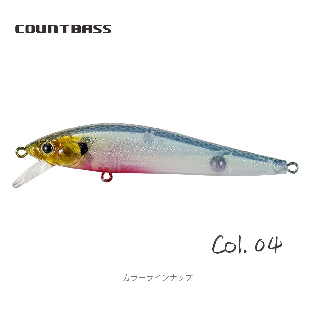 COUNTBASS Floating Minnow 90mm 3-1/2" 11,4g 3/8 oz. Dive 0,8–1 m, Hardbaits Wobbler Angelköder La Peche Au Leurre – Detail 13