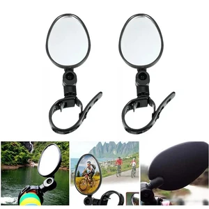 360 bike rearview mirror Turn adjustable mirror rearview mirror Angle Road Cycling Universal Guide MTB Accessories 10 Main Sales Mirror Rearview Mirror - №5