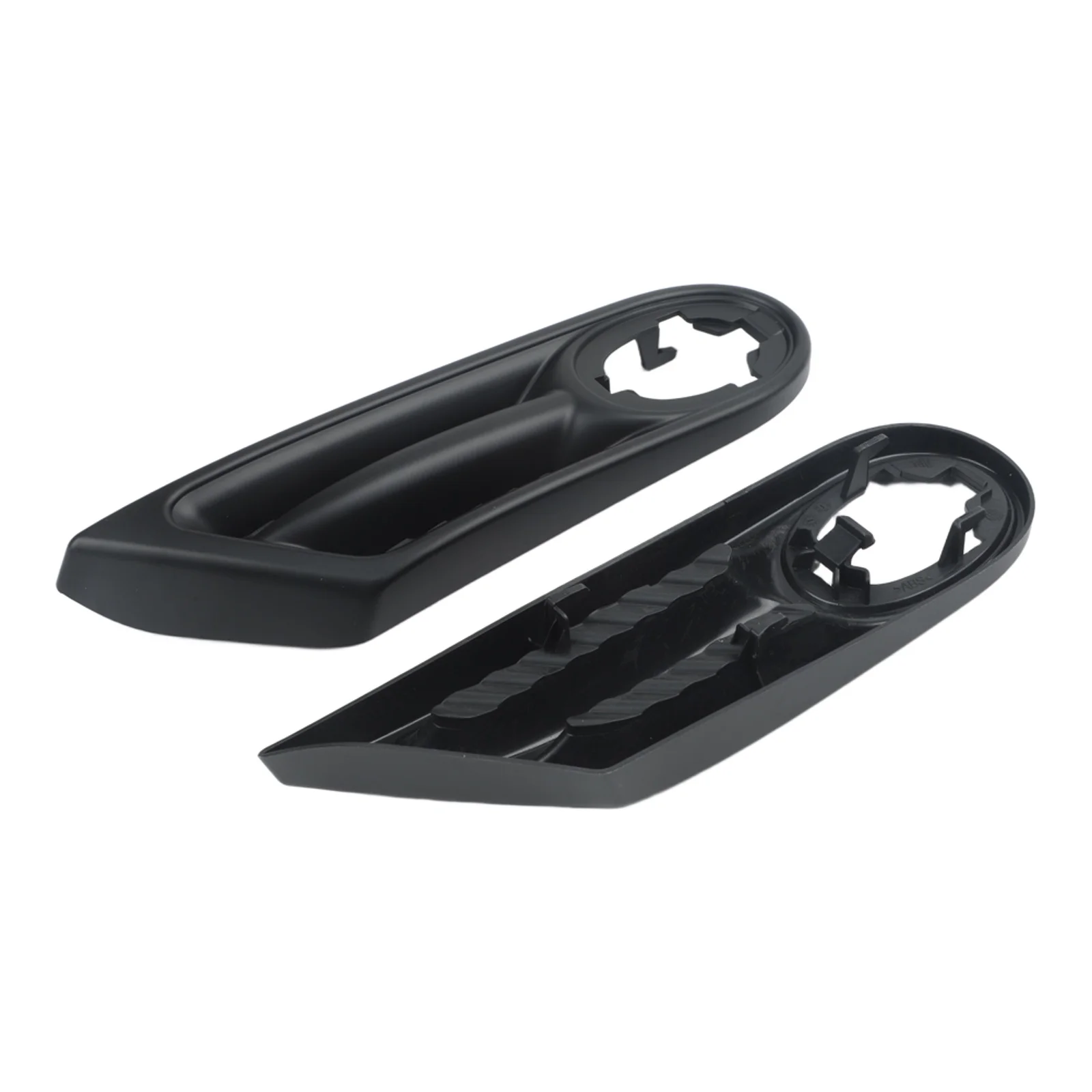 LED Repeater Front Side Indicator Glossy Black Pair Of Marker Light Covers Direct Replacement Pair Included Without Bulb