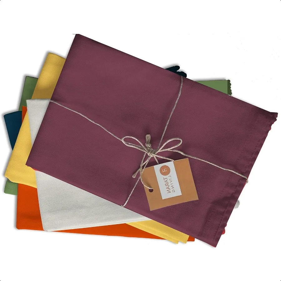 

Cotton Kitchen Cloths Assorted 2 Pack of 6 (18x28)